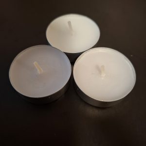 10 Unscented Tea Light Candles